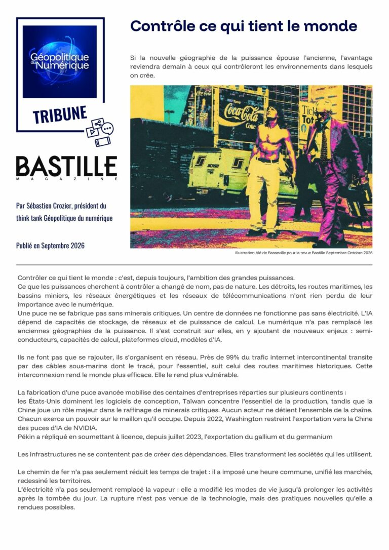 Contrôle ce qui tient le monde